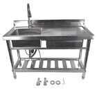 Stainless Steel Utility Sink Commercial Kitchen Prep   Utility Sink With Drawer
