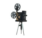 Replica Movie Theater Film Projector Metal Model 12  Vintage Figurine Home Decor