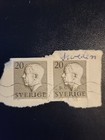 Stamps Collections Lots Egypt Sweden 15 Antique Stamps Vintage Envelope  108