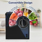 Arctic King 7 0 Cu Ft Chest Freezer  Convertible  Black