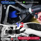 1 Pack Drill Brush For Car Wheel And Bottle blue    For Wheels  Rims  Engines  E
