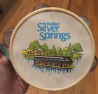 Vintage 1960s Silver Springs Florida Child s Souvenir Tambourine