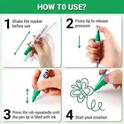 Toyo Oil Based Paint Pen  Waterproof Marker Car Tire Pen