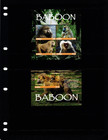  24 75 Scott Value - 2022 Gambia Baboons 2 S s Apes West Africa Cv Mnh Nh Umm