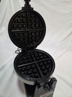 Waring Belgian Waffle Maker Wmk200 Stainless Steel Rotating Tested And Works