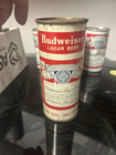 Rare  Budweiser Steel Beer Can  church Key Can  See Photo