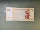 Democratic Republic Of The Congo Drc 10 Francs 2003 Au