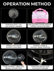 Clear Bubble Balloons 24 Inch 25 Pcs Transparent For Diy Party Decor
