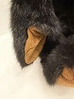 Folkmanis 24    Two Handed Black Bear Puppet Retired Plush Stuffed Animal Vtg