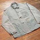Vintage 40s Usmc Hbt Jacket P-41 Wwii Stencil Utility Shirt Faded Two Tone