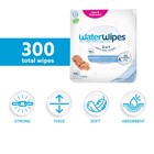 Waterwipes Sensitive Newborn Baby Wipes 3-in-1 Cleans Cares Protects 99 9 Water