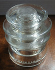 Vintage 1948 Hemingray-56 Clear Glass Insulator