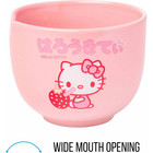 Hello Kitty Ramen Noodle Bowl With Bamboo Chopsticks 20 Oz Ceramic Bowl