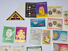 Vintage Colombia Stamps Mint Never Hinged Lot Of 53