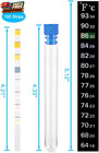 100 Ct 8 In 1 Aquarium Test Strips Fish Tank Water Quality Testing Kit