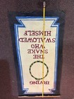 Vintage Circus Sideshow Banner Snake 1970s Hand Painted Oddity Weird Freak Show