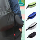 Sunglasses Case Hard Shell Eyeglasses Case Zipper Clip Travel Glasses Pouch Eva