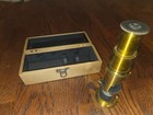 Antique Brass Microscope With Box