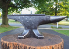Exc 70lb Blacksmith  vanadium Steel  Anvil Vintage Forge Blade Knife Demo Rr