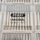 Pfaff Universal Sewing Machine Needle Trays Lot Of Assorted  100 Needles