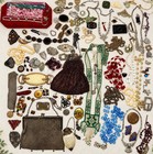 Victorian Art Deco Vtg Junk Drawer Fine   Costume Jewelry Destash Antique Lot