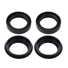 4pcs Front Fork Oil Dust Seals Kit Set For Kawasaki Ninja 250r 08-12 500r 97-09