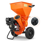 Vevor 7hp Wood Chipper Shredder Mulcher Heavy Duty Gas Powered 3    212cc 4 1 Kw