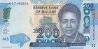 Malawi 200 Kwacha  1 1 2013  - P60b Unc