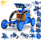 13 In 1 Solar Powered Robot Kit Building Toys For Kids  Educational Science Gift