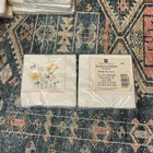 Vintage New Old Stock American Greetings Floral Cocktail Napkins 2 Packages