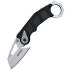 7 75  Tactical Black Sheepsfoot Blade Spring Assisted Open Folding Pocket Knife