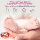 Haugboag Baby Footprint Kit Pink