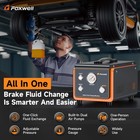 Foxwell Rt1000 Brake Fluid Bleeder Kit  Vacuum   Pressure Tool For Easy Exchange