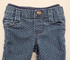Baby Bygosh Infant Pull On Polka Dot Jeans Newborn   Excellent 
