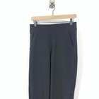 Athleta Women Size 4 Small Pants Black Brooklyn Ankle Slim Straight Mid Rise