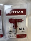 4 Titan Reversible Airless Spray 517 Tip 5000 Psi Sc-6  662-517a 662-517