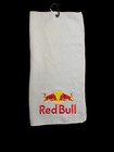 Red Bull Golf Towel    8in X 16in  Waffle 30k Stitches