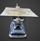 Vintage Fairbanks Cast Iron Brass Letter Postal Scale Sliding Poise Beam