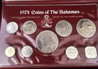 1974 The Franklin Mint Coins Of The Bahamas Specimen 9-coin Set Unc