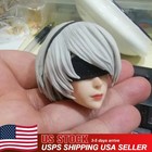 1 6 Female Nier Automata 2b Head Sculpt Carved Model For 12   Action Figure Body