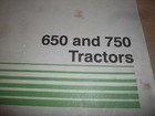 John Deere 650 750 Tractor Technical Service Shop Repair Manual Book Tm1242