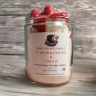 Strawberries   Cream Whipped Candle