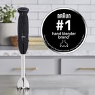 Braun Mq5025 Hand Blender Vario 400w Black - Multiple Speeds