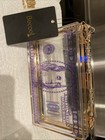 Money 100 Dollar Bill Acrylic Box Clutch Novelty Bag Nwt Becool