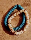 Turquoise Vintage  Braclet    Coral Shell Native American Vintage 