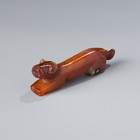 Ancient Burmese Pagan Dynasty Agate Tiger Pendant