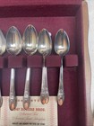 Vintage 1847 Rogers Bros First Love 1937 Silverplate Flatware Set 52 Pcs W  Box
