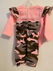 Baby Girl s 2pc Set With Headband Size 70 6-12 Months  New