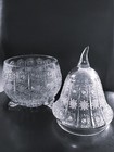 Czech Bohemia Crystal Glass - Cut Dosa  pear  28 Cm