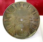 Rare Antique Sterling Silver Gold Plated 43mm Pocket Watch Dial Custom Made